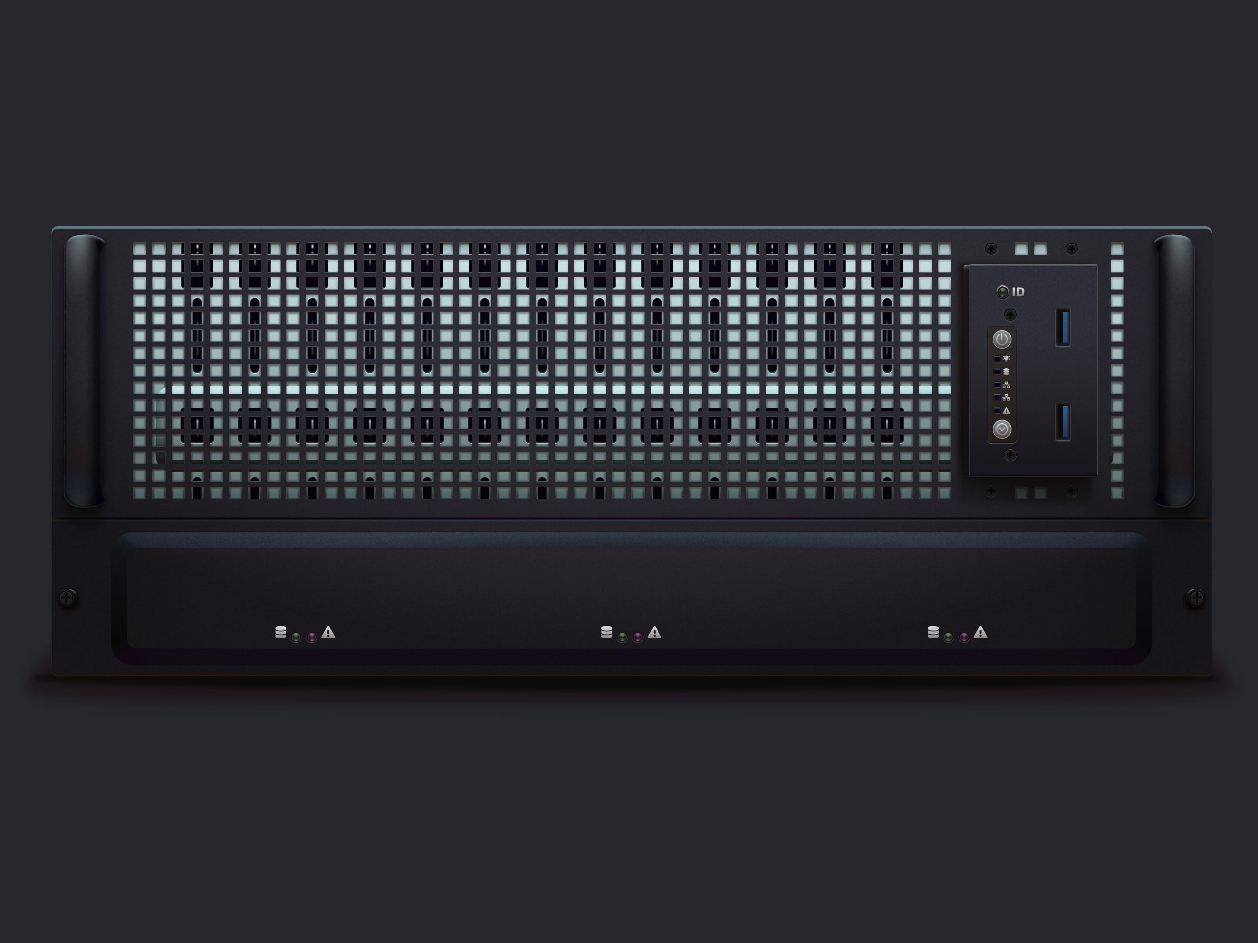 I illustrated all of the creative.space hardware in Sketch App